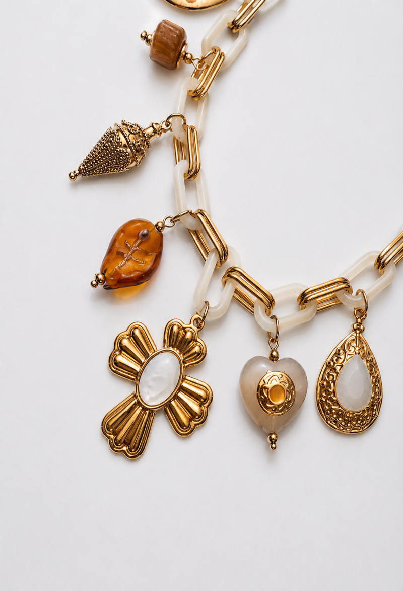 COLLAR MAXI CHARMS MAJESTIC