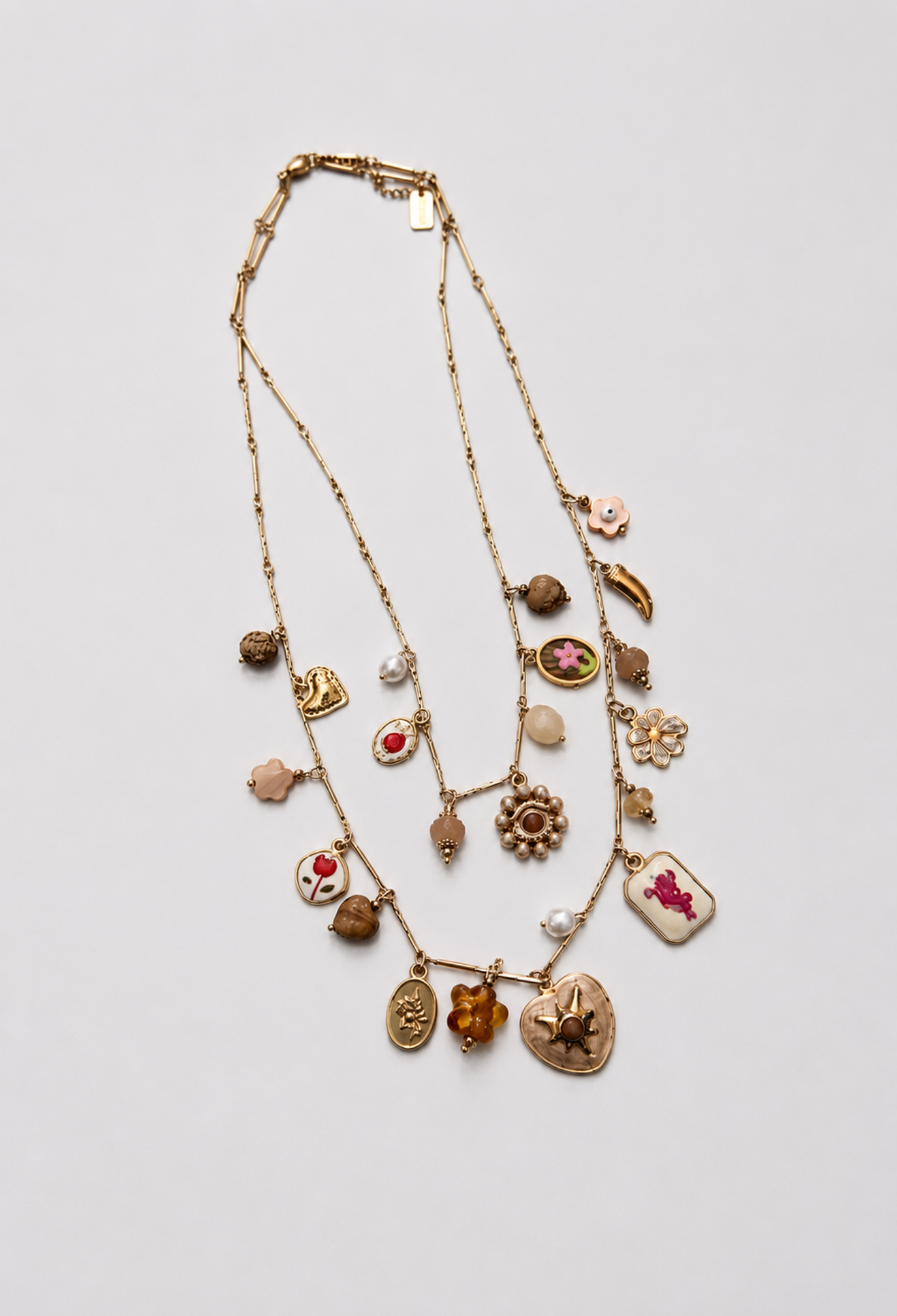 COLLAR CHARMS PINTADOS
