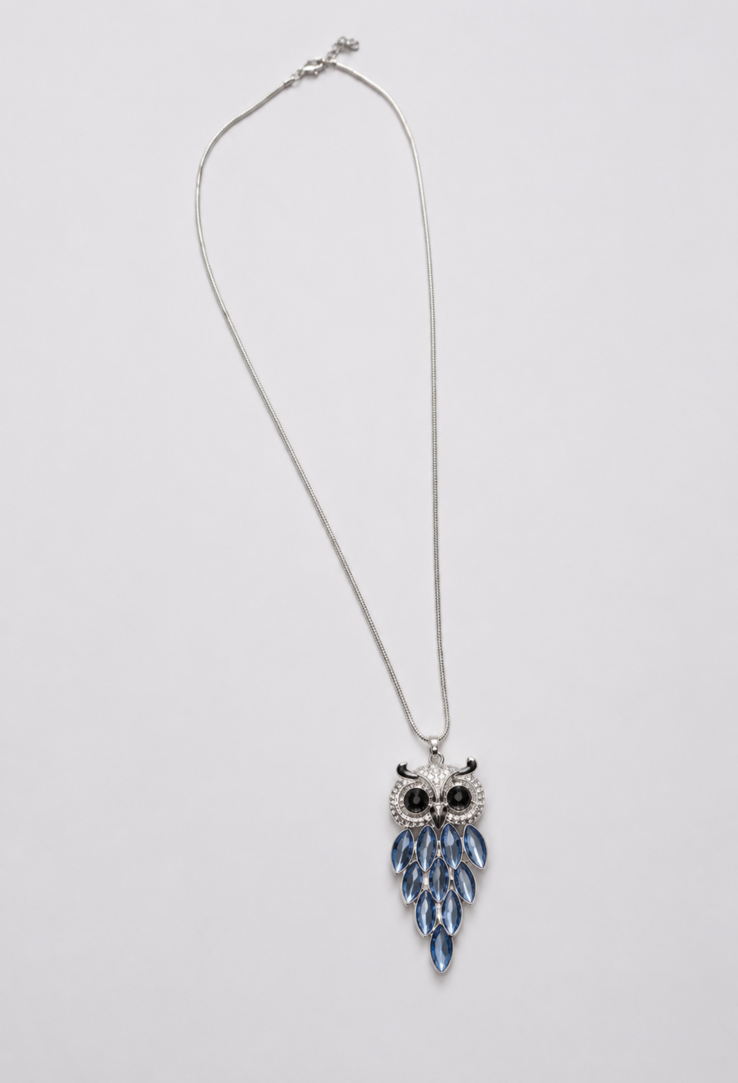 Collar Búho Azul