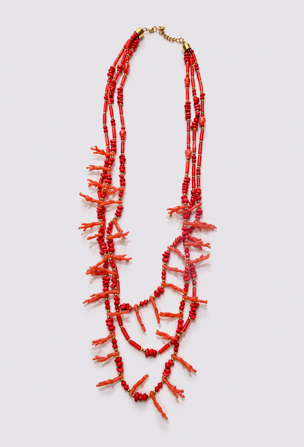 COLLAR MULTIHILO CORAL DEEP