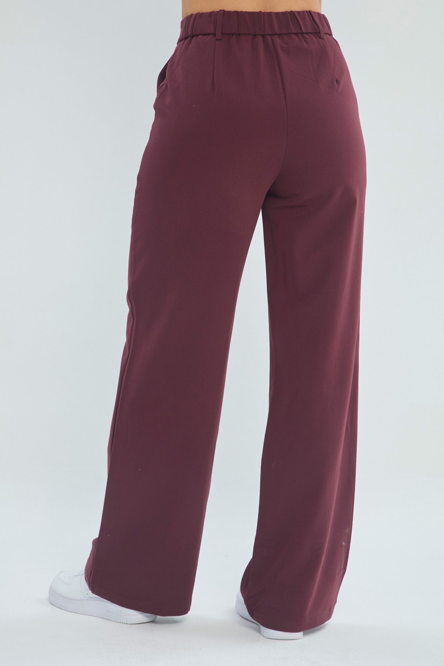 Pantalón Tiro Alto Wide Leg vista 4 - Outlet BYBLA Colombia