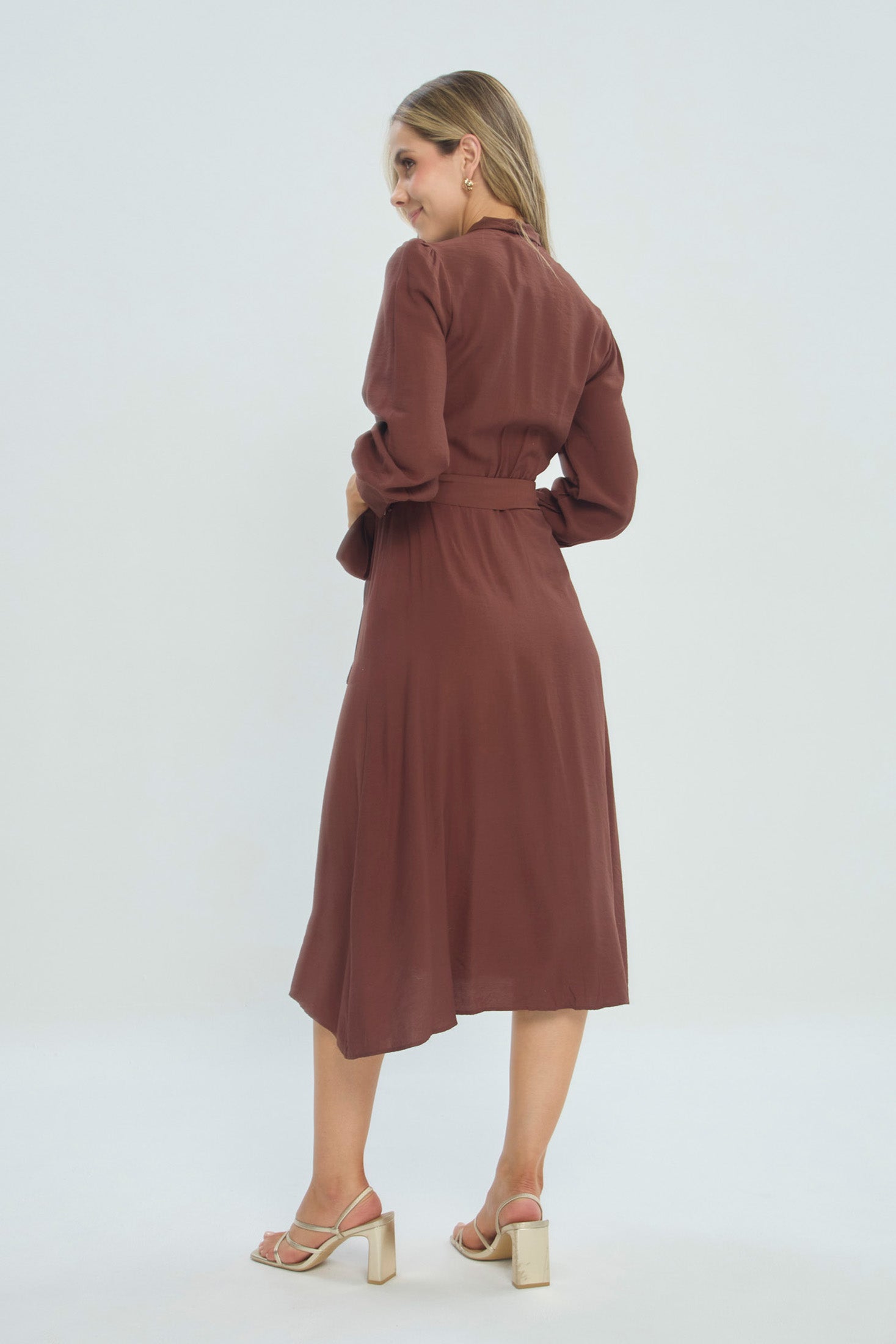 Vestido Midi vista 3 - Outlet BYBLA Colombia