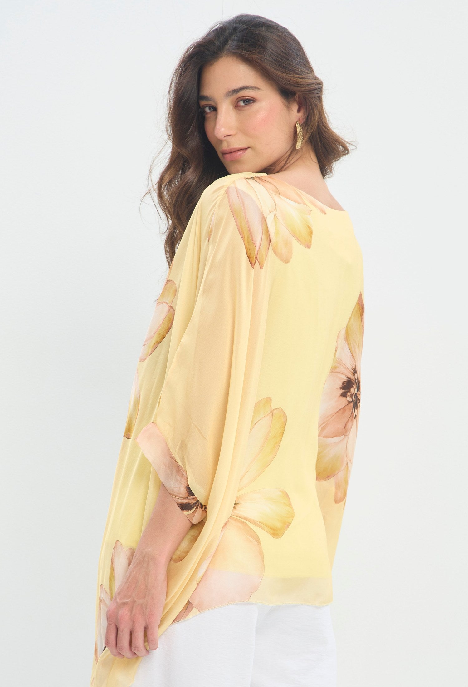 Blusa Estampado Floral amarillo pastel BYBLA - vista 5