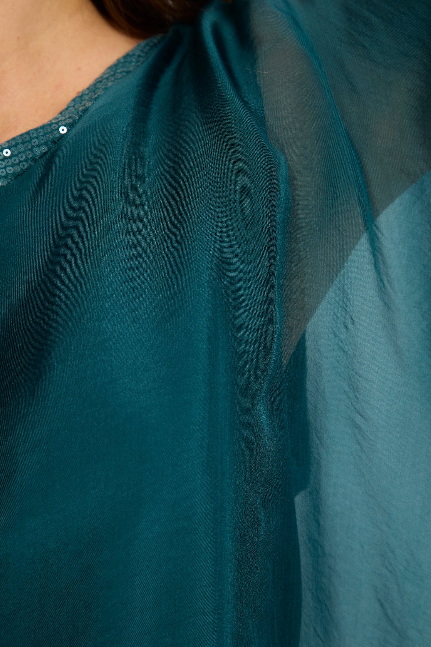 Blusa en Seda con Lentejuelas NEW