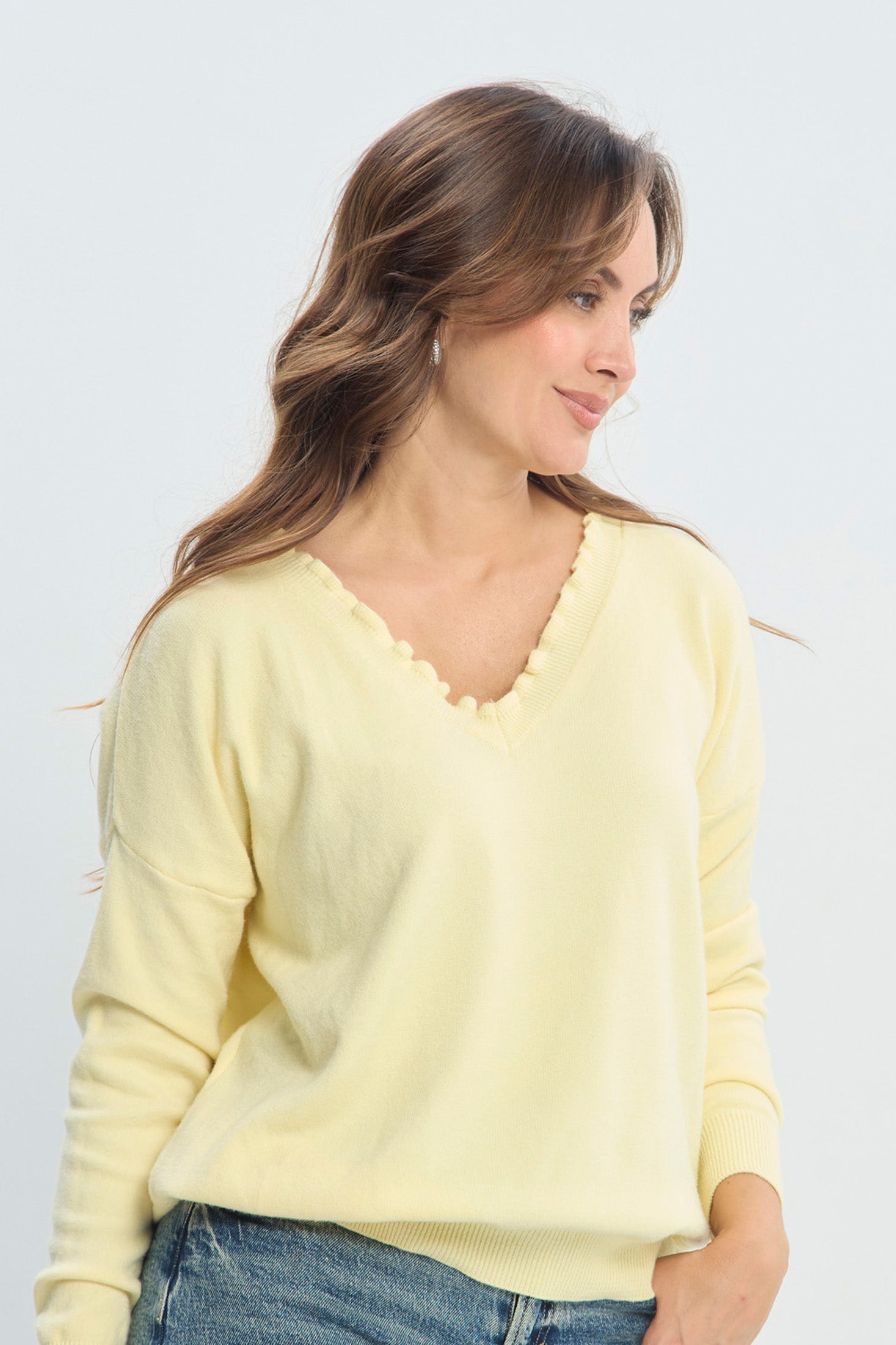 Buzo Cuello en V NEW