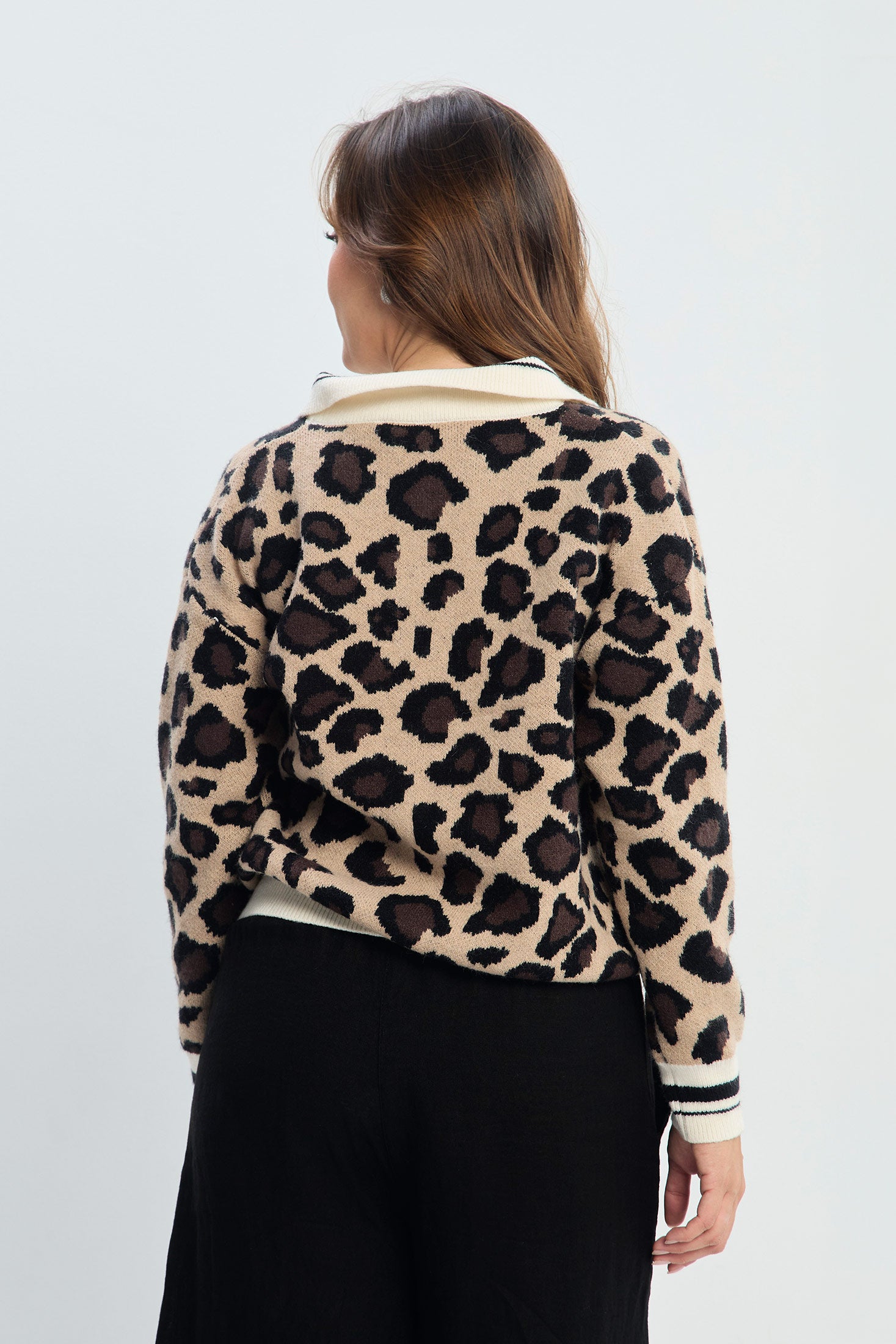 Buzo Tejido en Animal Print NEW