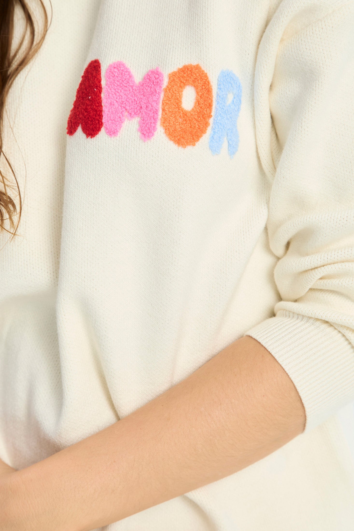 Buzo Tejido Blanco Amor NEW