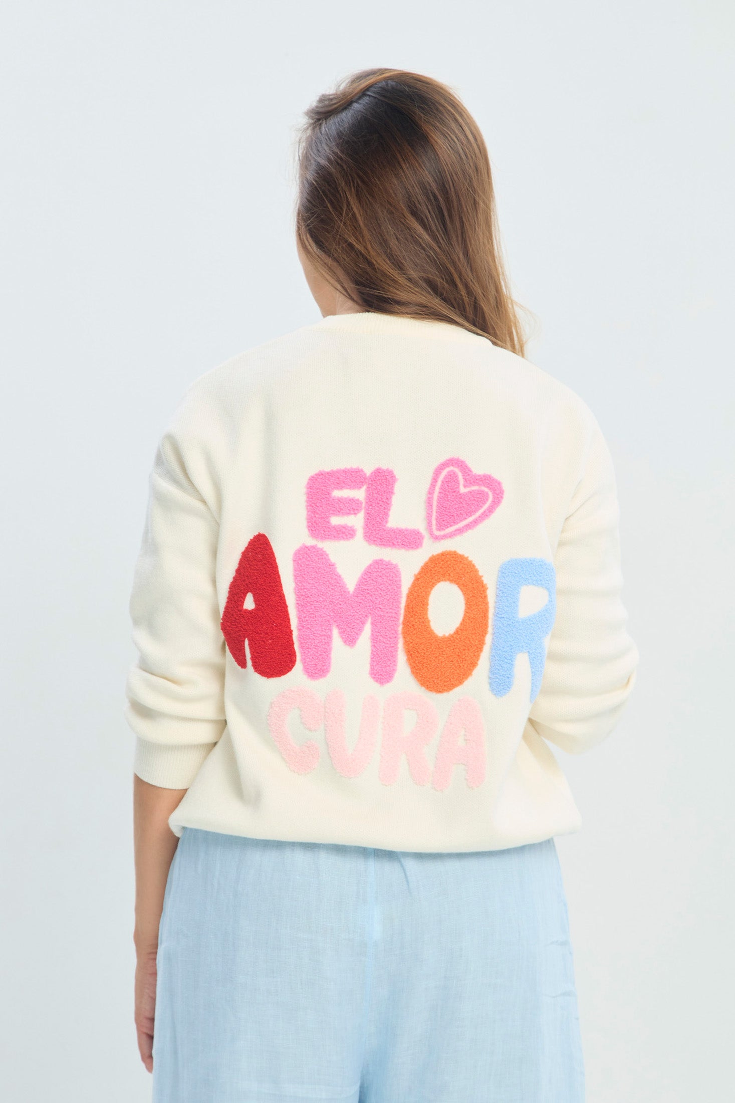 Buzo Tejido Blanco Amor NEW