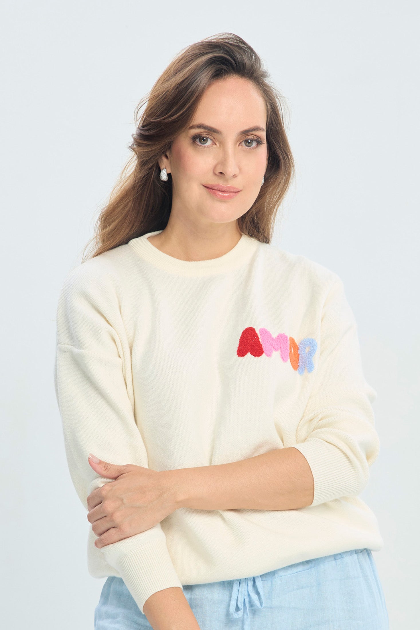 Buzo Tejido Blanco Amor NEW