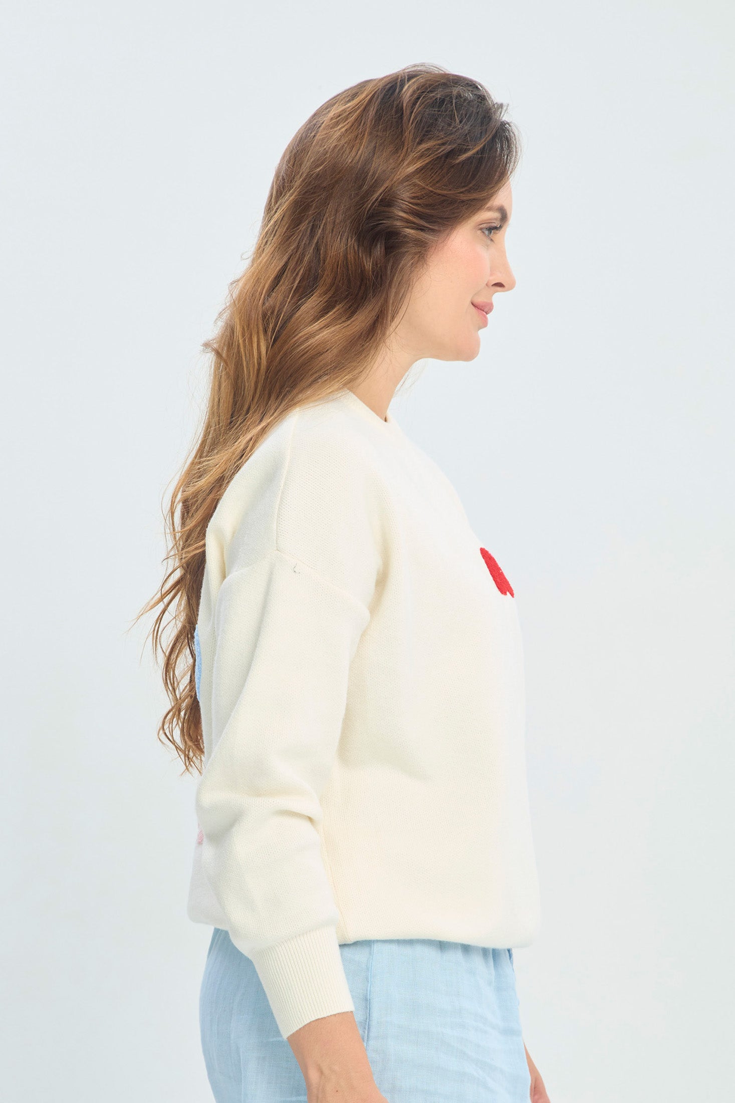 Buzo Tejido Blanco Amor NEW