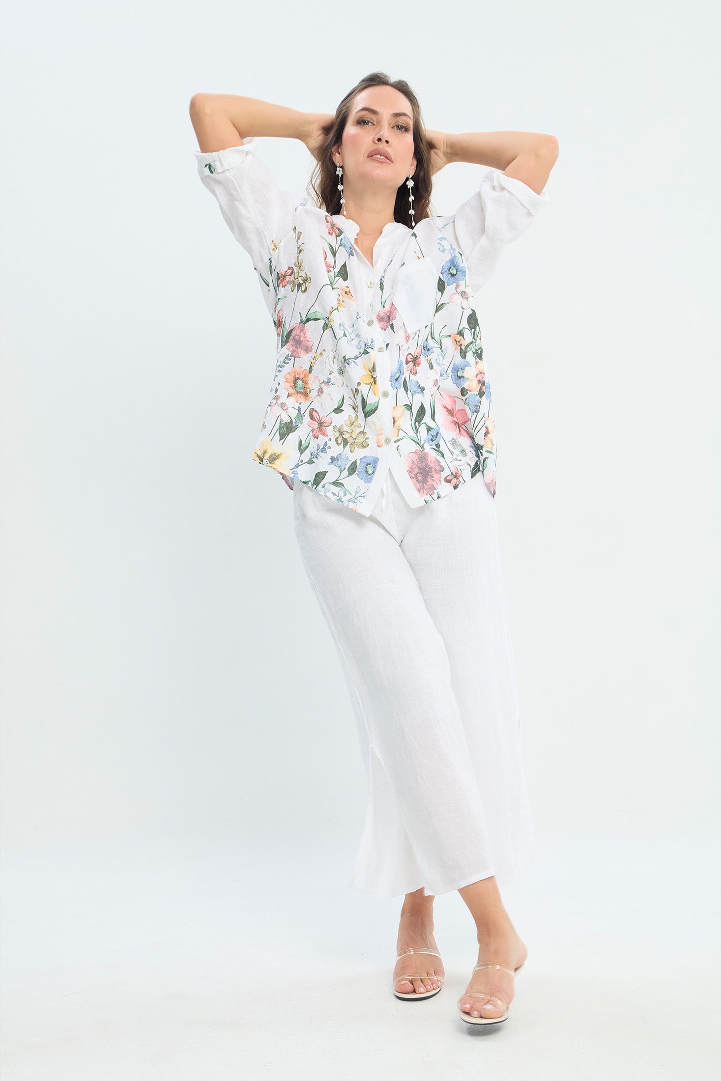 Pantalón Lino Abertura NEW