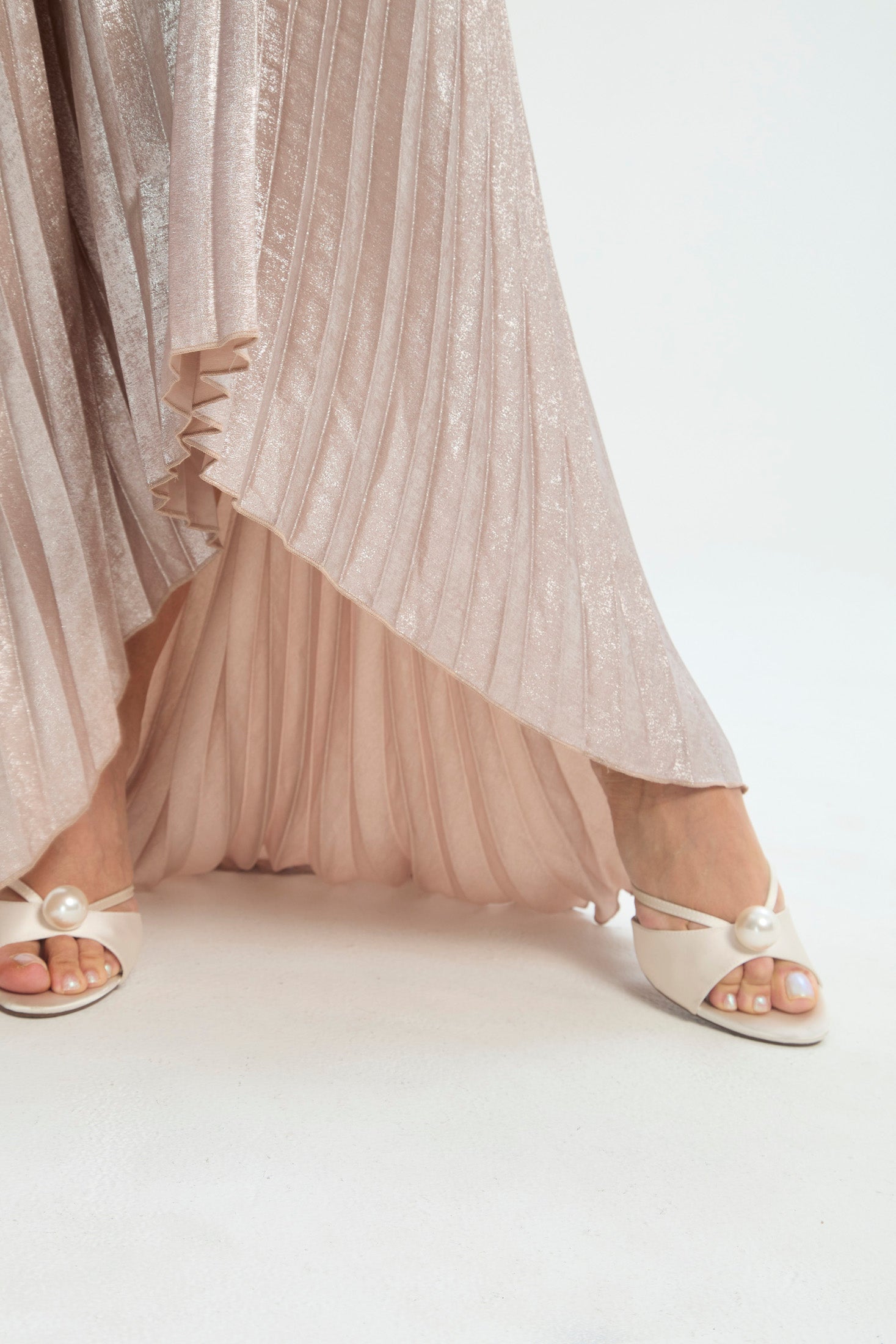 Vestido Strapless Plisado NEW