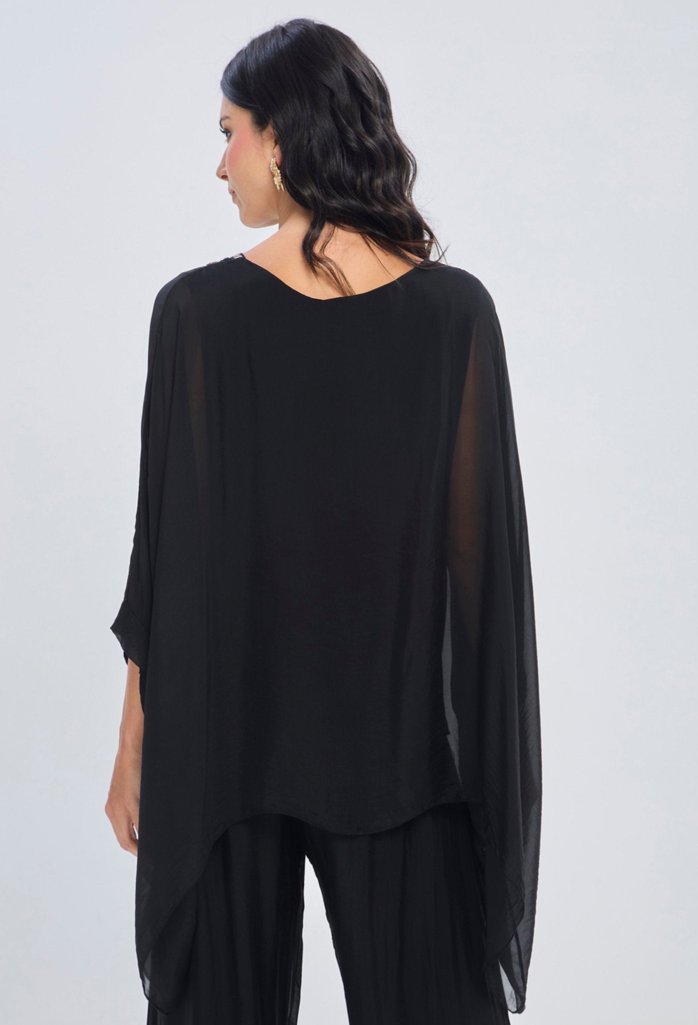 Blusa Lentejuelas Cuello V - Foto 4