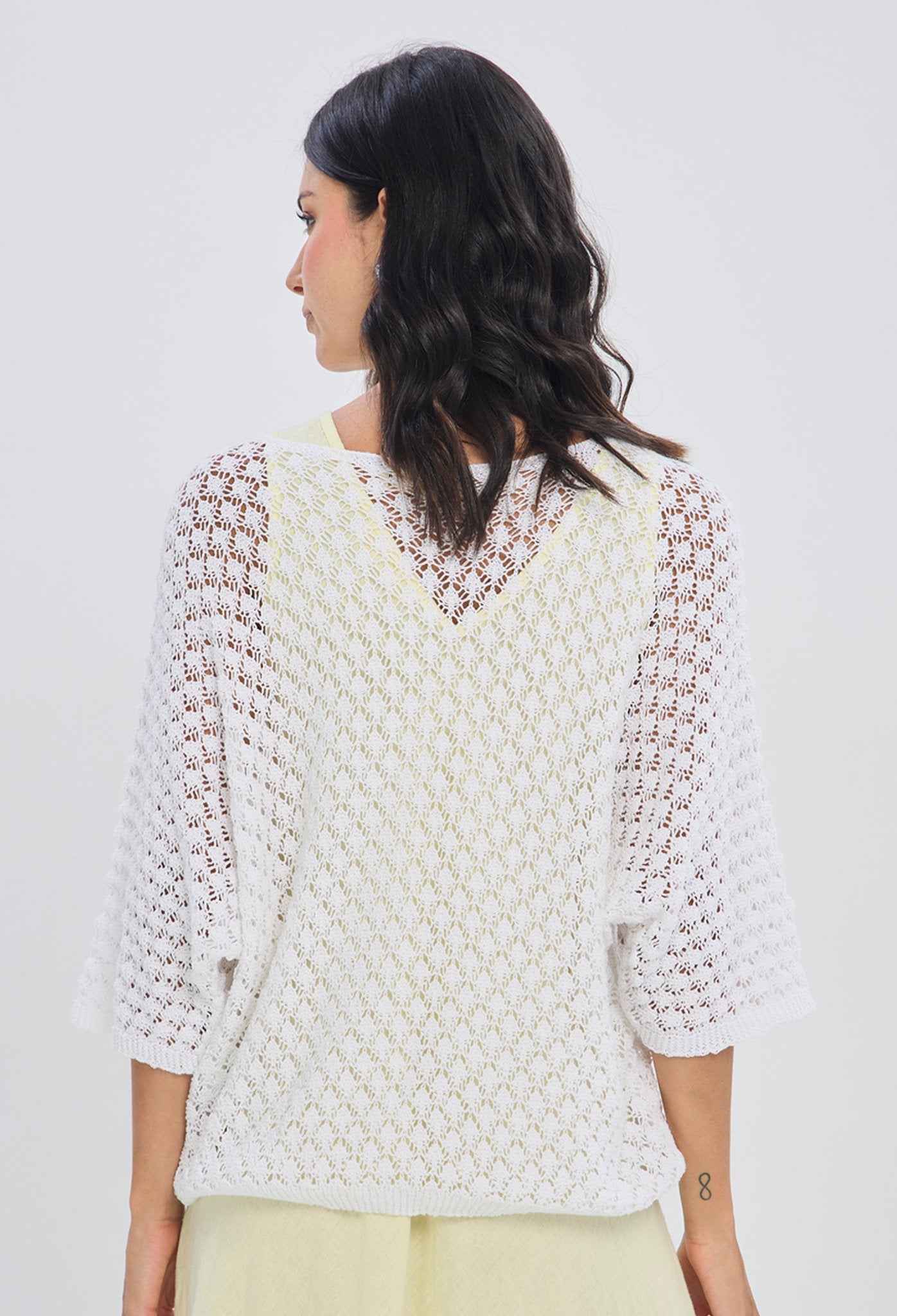 Blusa Crochet Calado - Foto 2