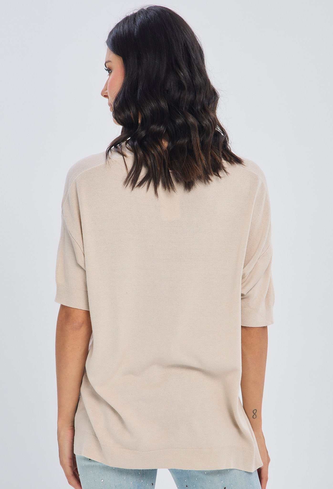 Blusa Fluida Cuello V - Foto 2