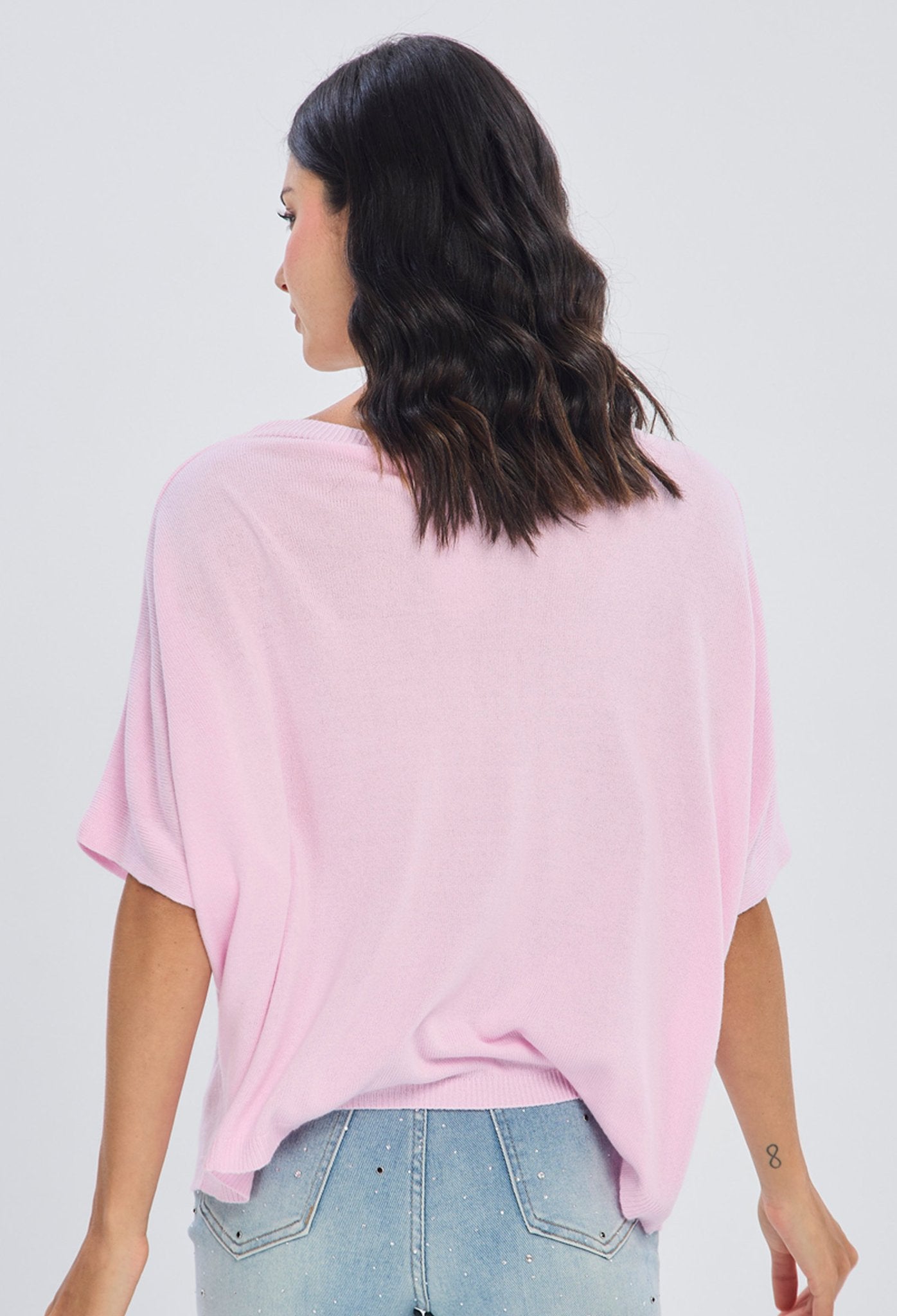 Blusa Cuello Barco Manga Corta - Foto 2