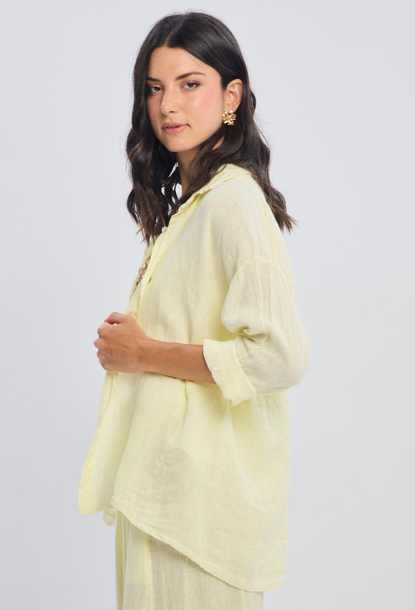 Blusa Camisera Fluida NEW