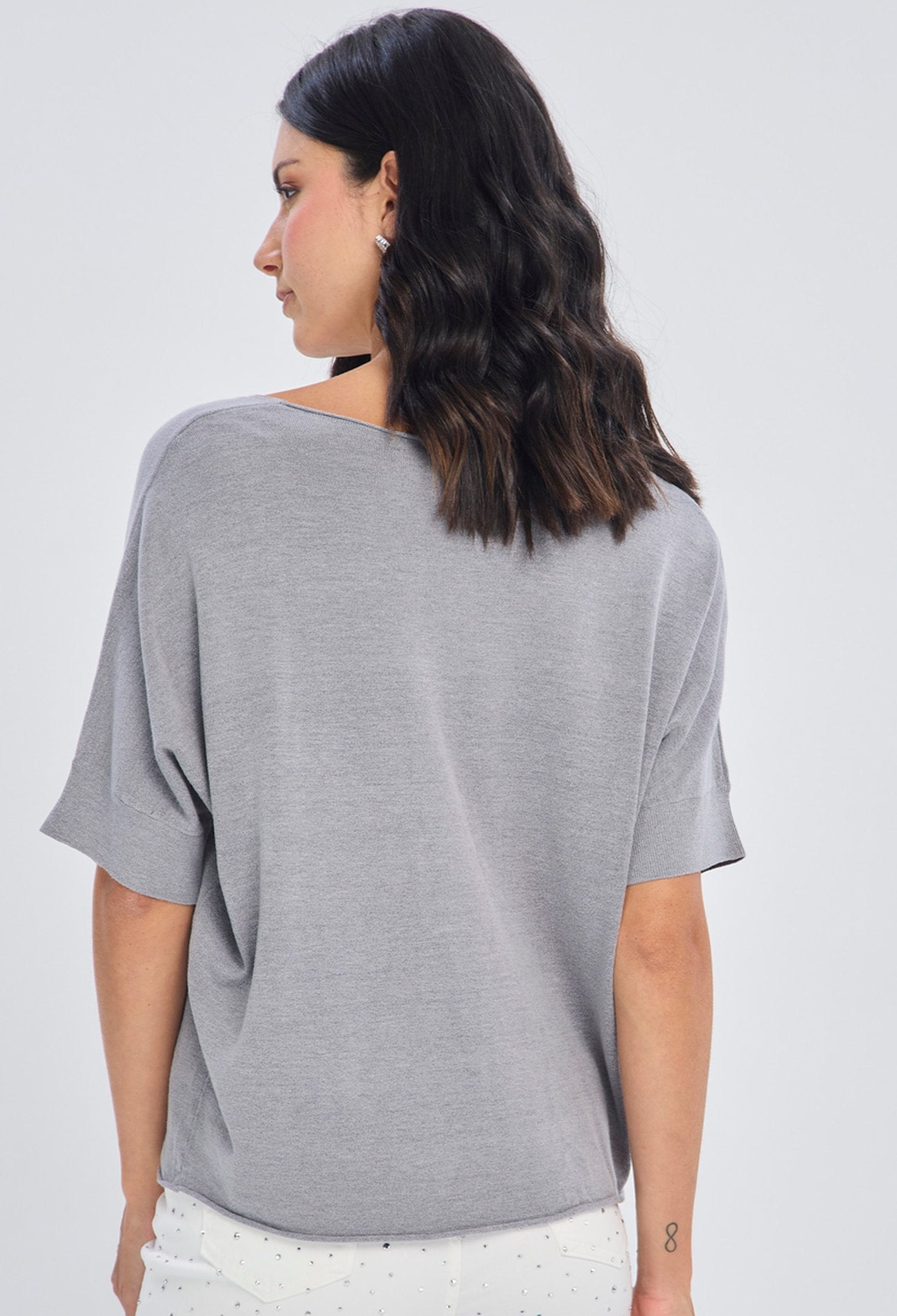 Blusa Básica Cuello V - Foto 2
