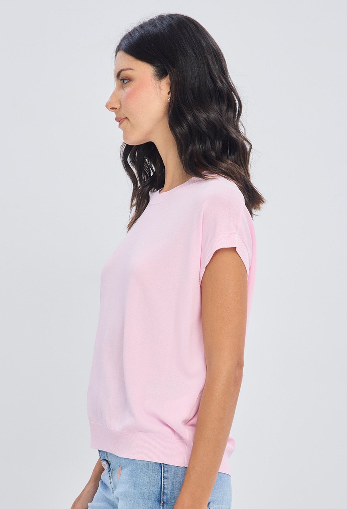 Blusa Sin Manga Tejido Suave