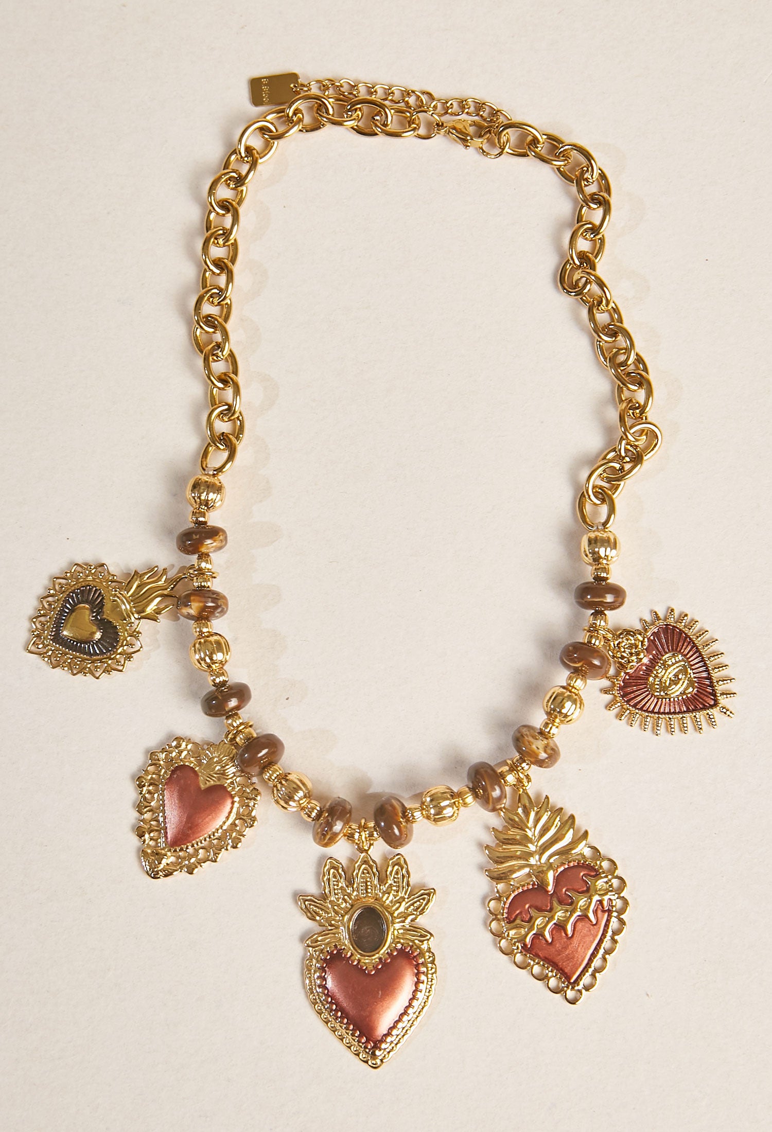 Collar Corazones - BYBLA Colombia