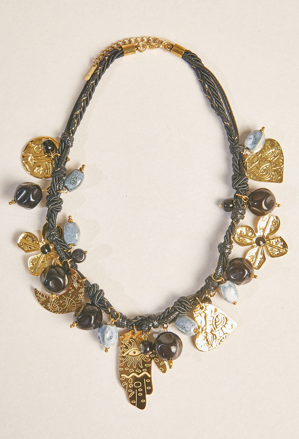 Collar Hilo Trenzado Charms - BYBLA Colombia