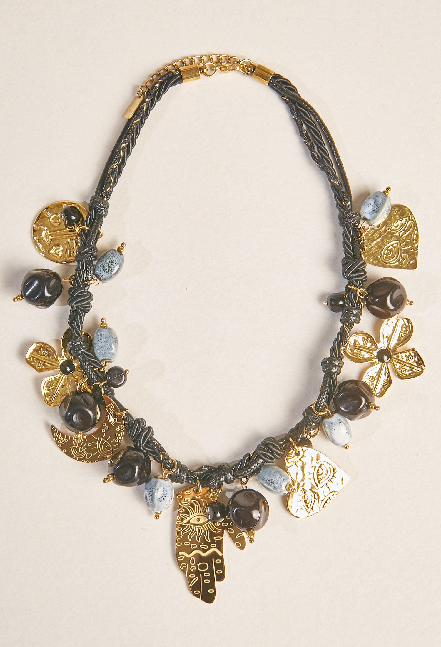 Collar Hilo Trenzado Charms - BYBLA Colombia