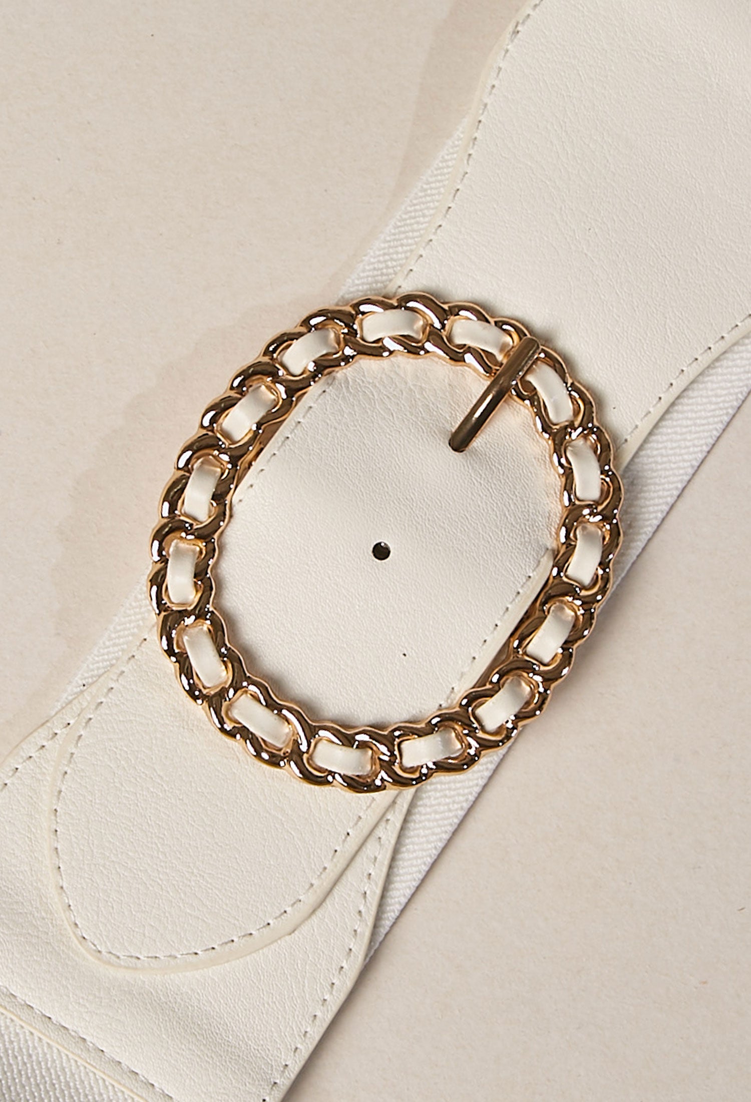 Cinturón Hebilla Entrelazada