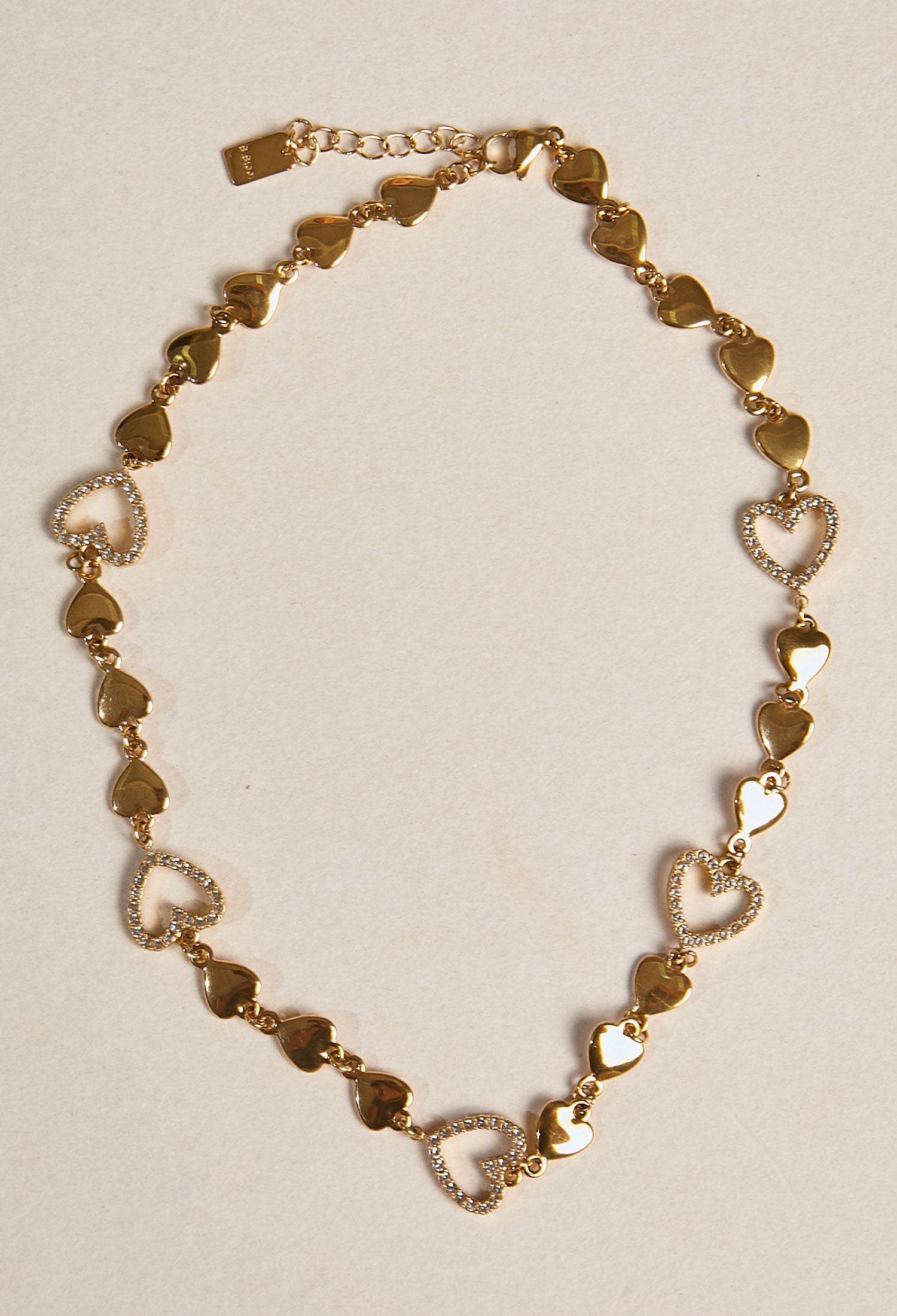 Collar Corto Corazón - BYBLA Colombia