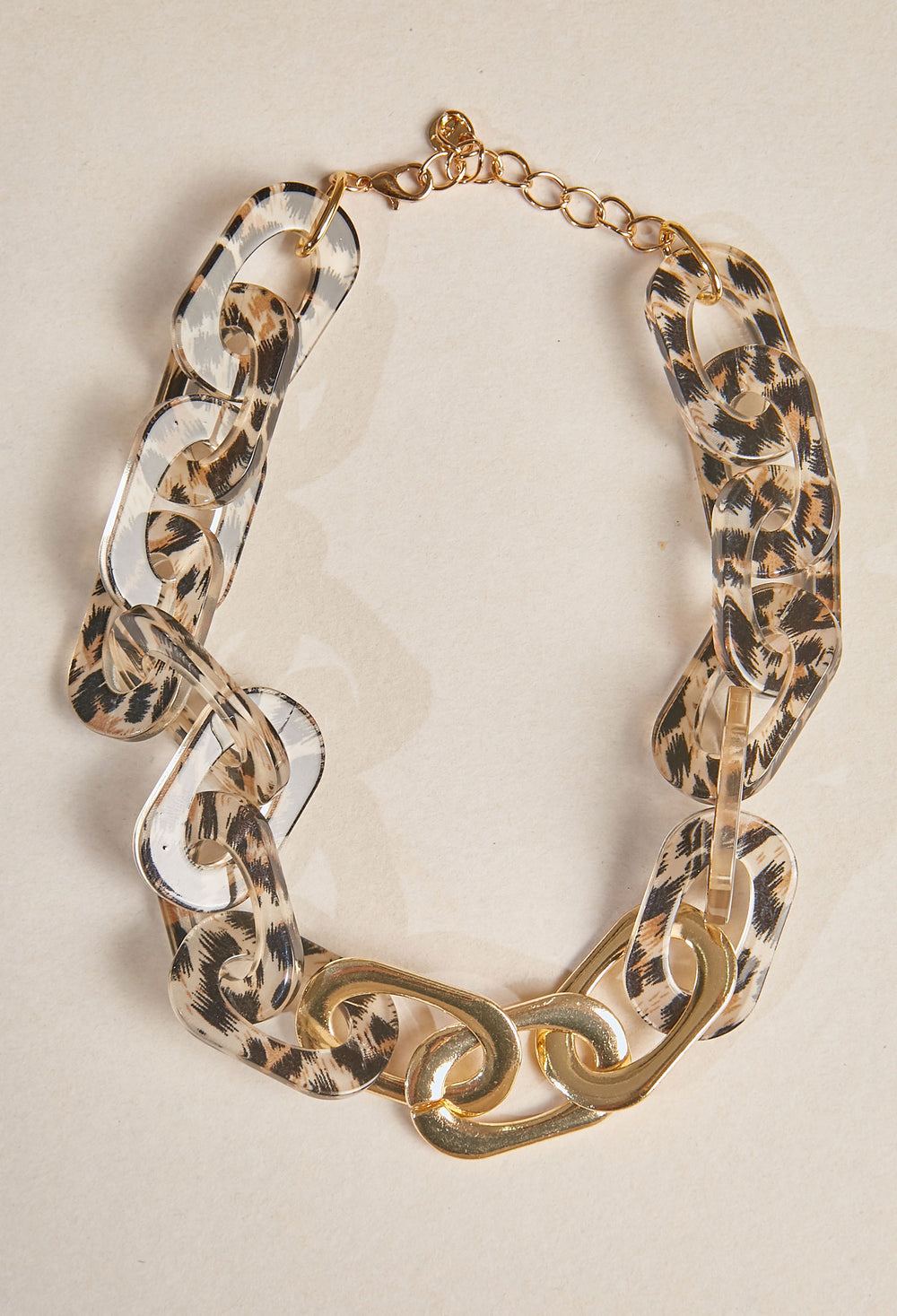 Collar Corto Cadena Animal print - BYBLA Colombia