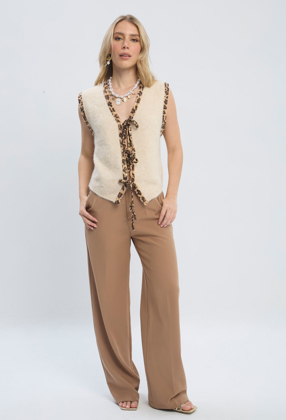 Pantalón Clásico Bota Recta Mujer - BYBLA S / ROSAS PANTALON