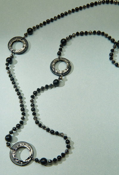 Collar Largo Piedras Mujer - BYBLA
