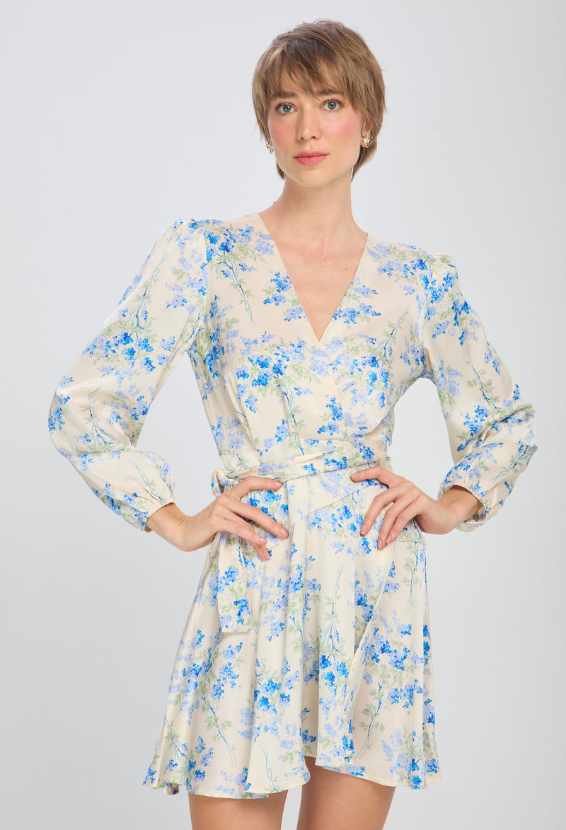 Vestido Corto Flores vista 2 - Outlet BYBLA Colombia