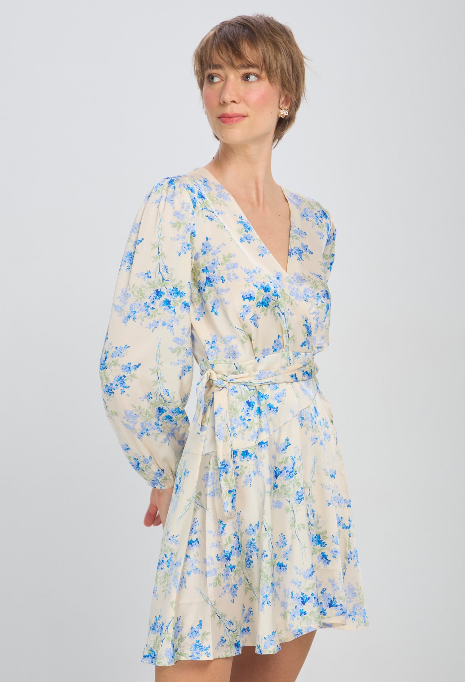 Vestido Corto Flores - SALE