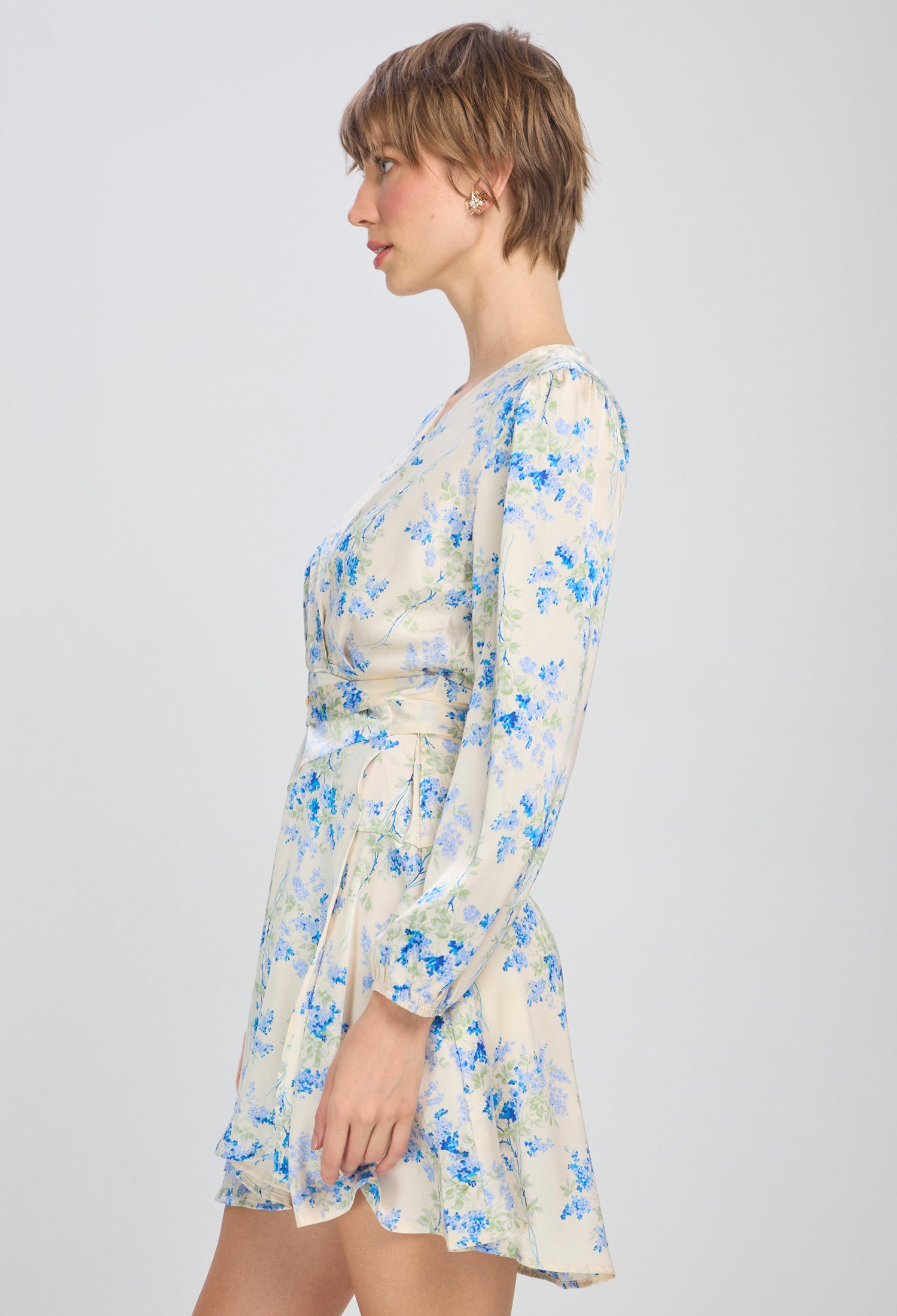 Vestido Corto Flores - SALE