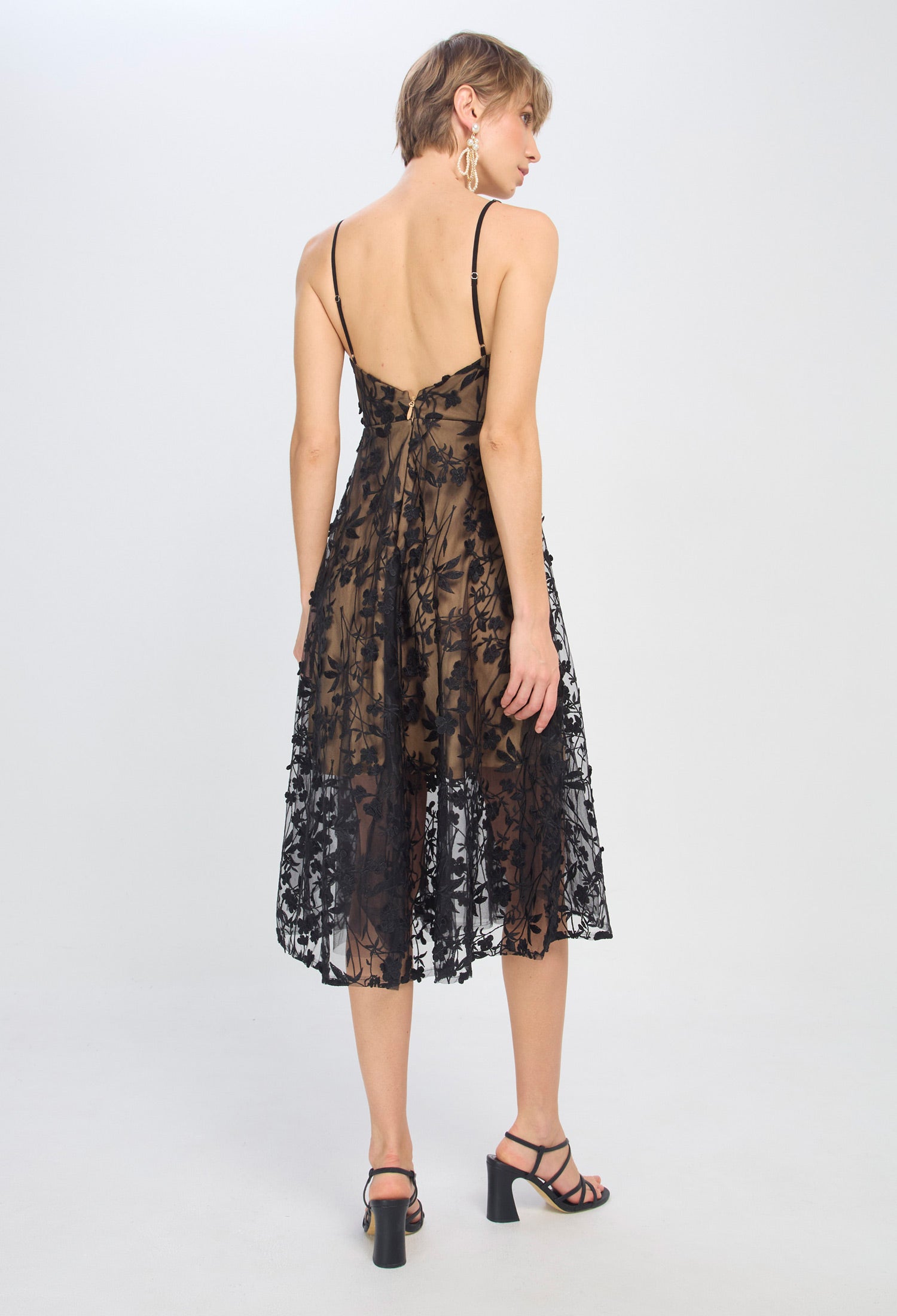 Vestido Encaje Flor- SALE