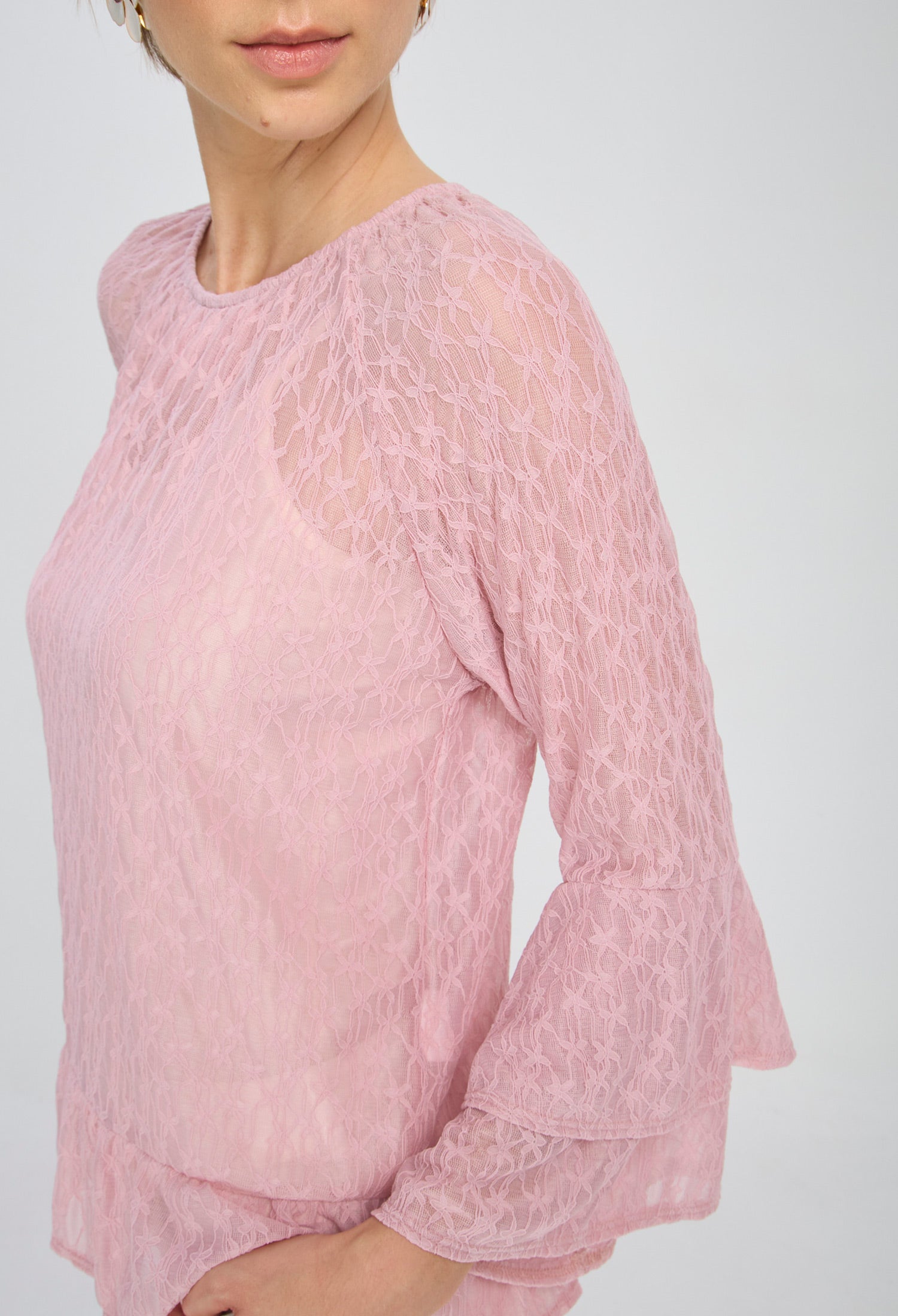 Blusa Transparencia Boleros vista 10 - Outlet BYBLA Colombia
