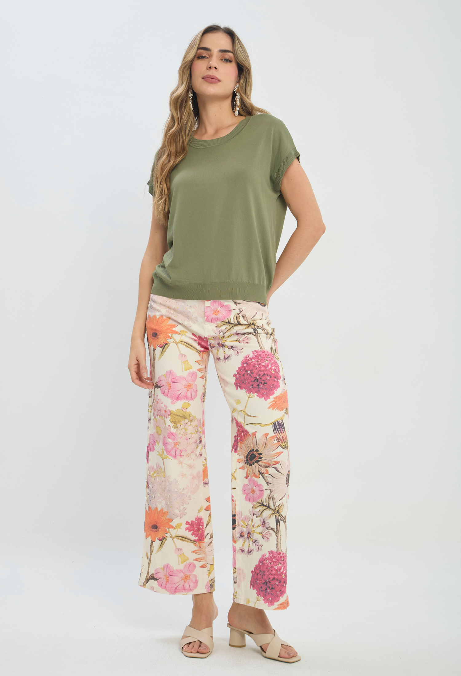 Pantalón Floral