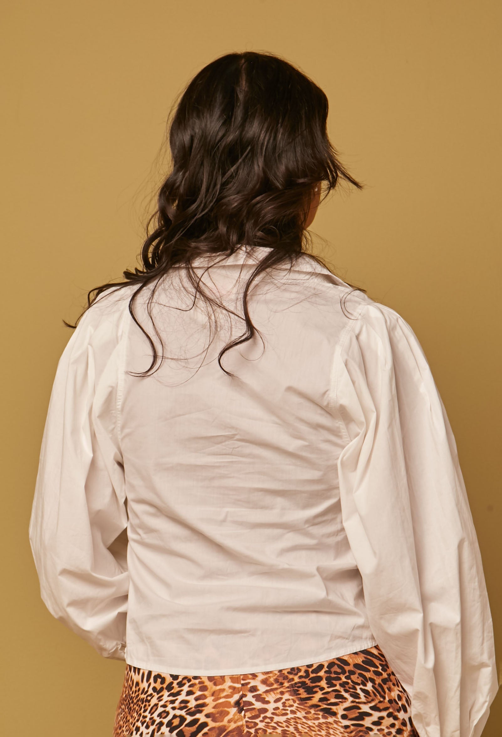 Camisa Manga Abullonada - SALE