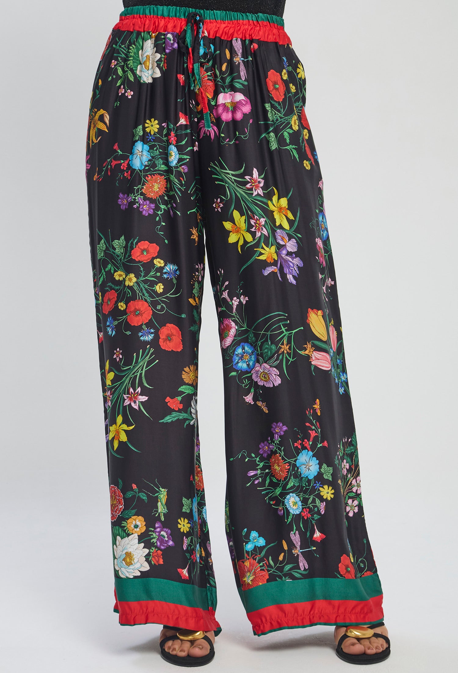 Pantalón Satén Jardín - SALE