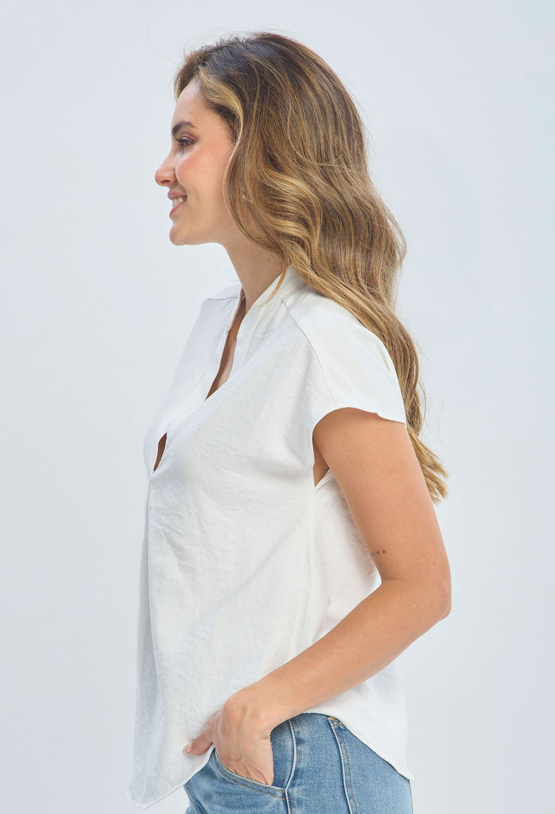 Blusa Cuello vista 2 - BYBLA Colombia