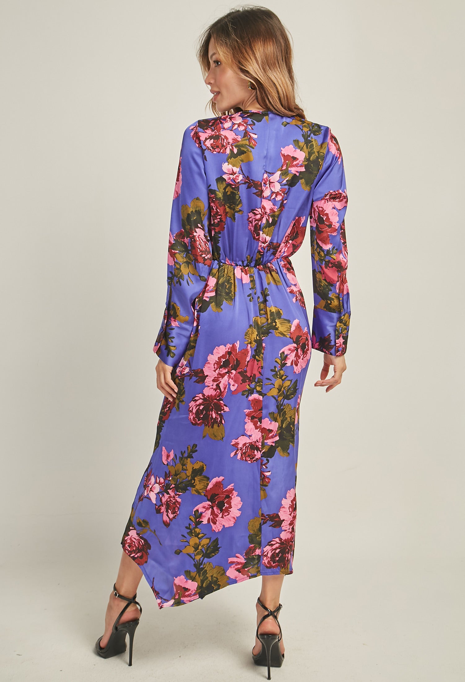 Vestido Largo Flores - SALE