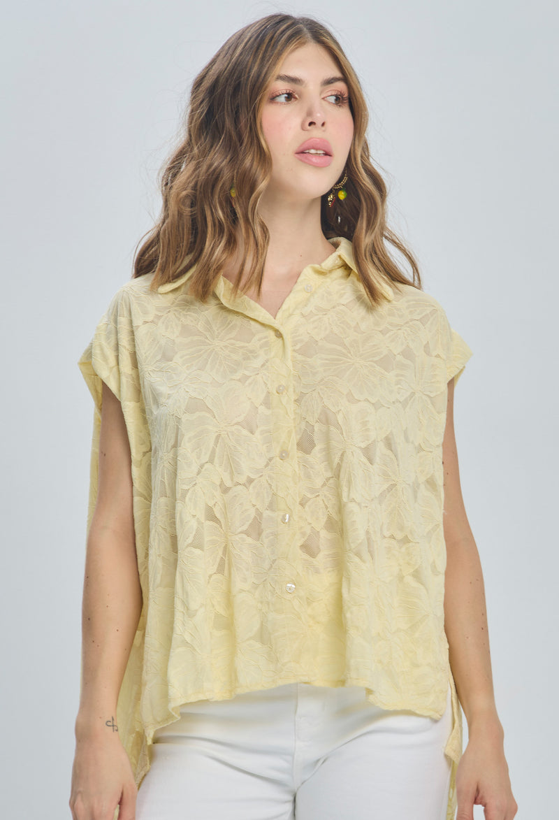 Blusa Sisa Bordada vista 2 - Outlet BYBLA Colombia