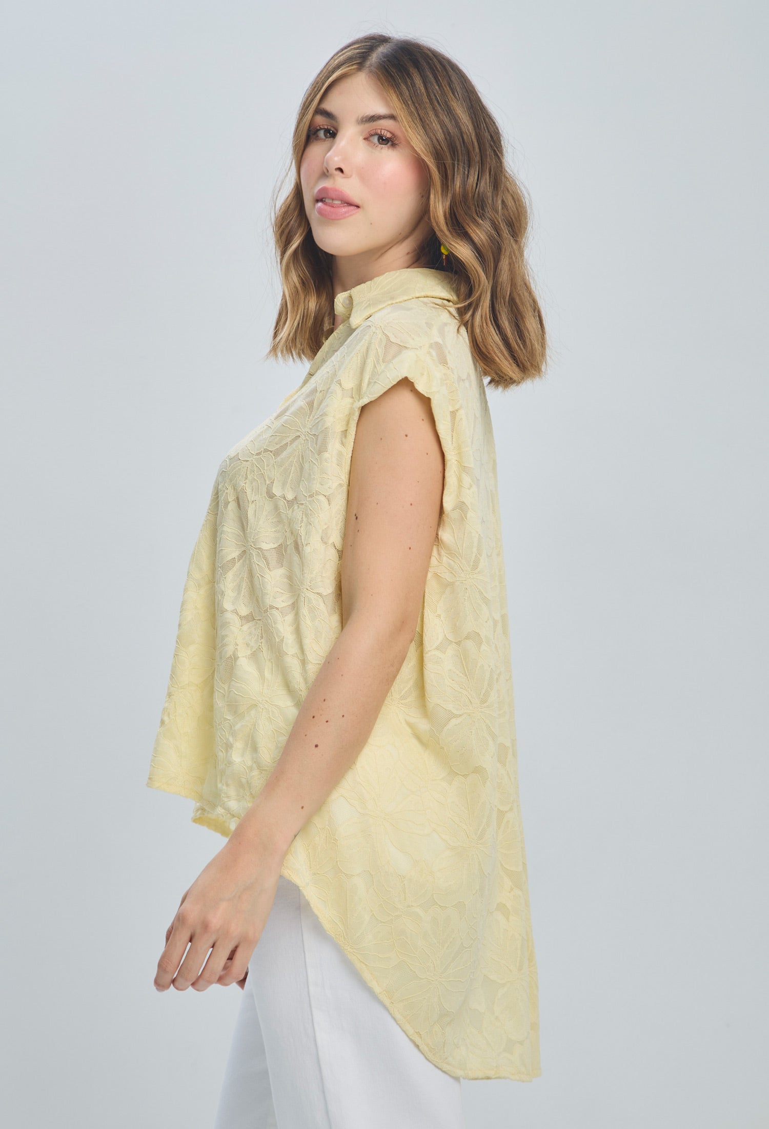 Blusa Sisa Bordada vista 3 - Outlet BYBLA Colombia