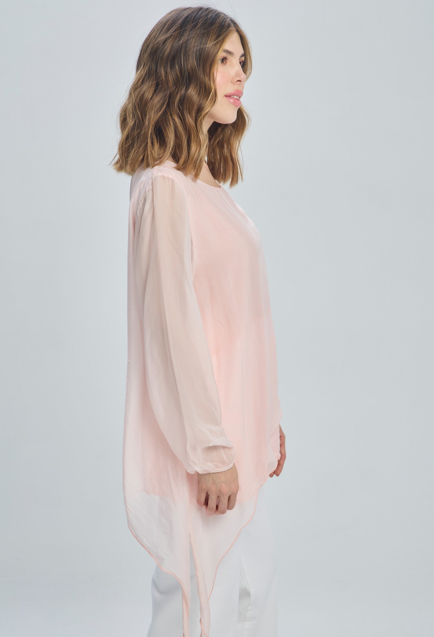 Blusa Seda Lentejuelas