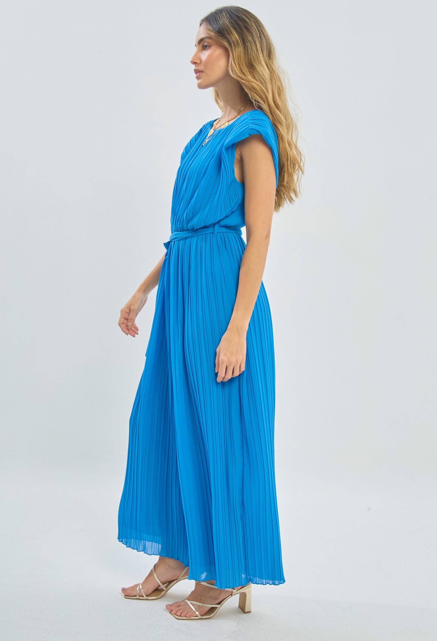 Enterizo Largo Plisado - SALE