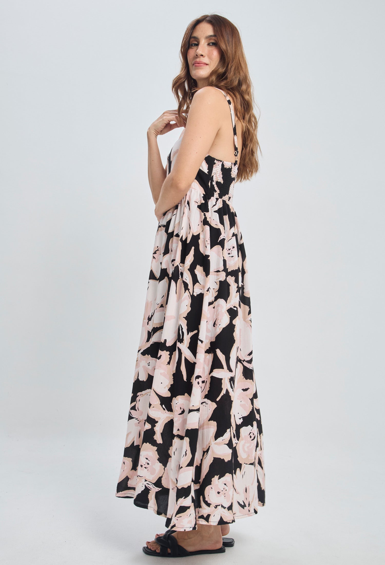 Vestido Estampado Floral Recto - SALE