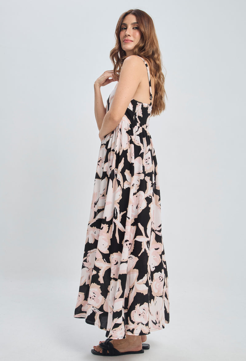 Vestido Estampado Floral Recto vista 2 - Outlet BYBLA Colombia