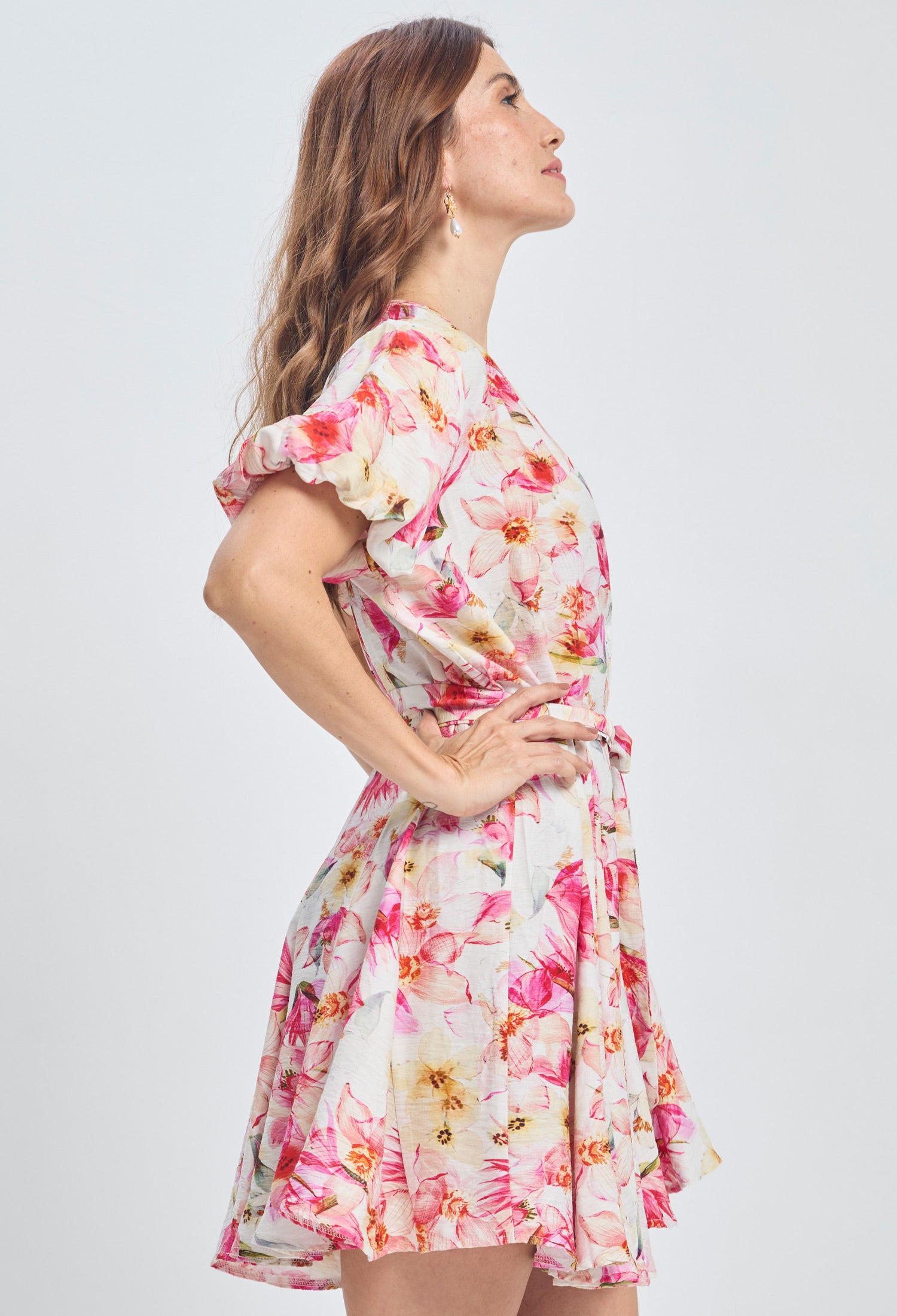 Vestido Corto Estampado floral - SALE