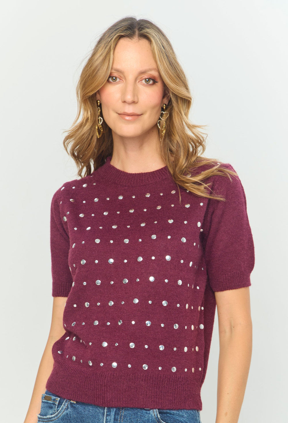 Blusa Tejida Taches - BYBLA Colombia