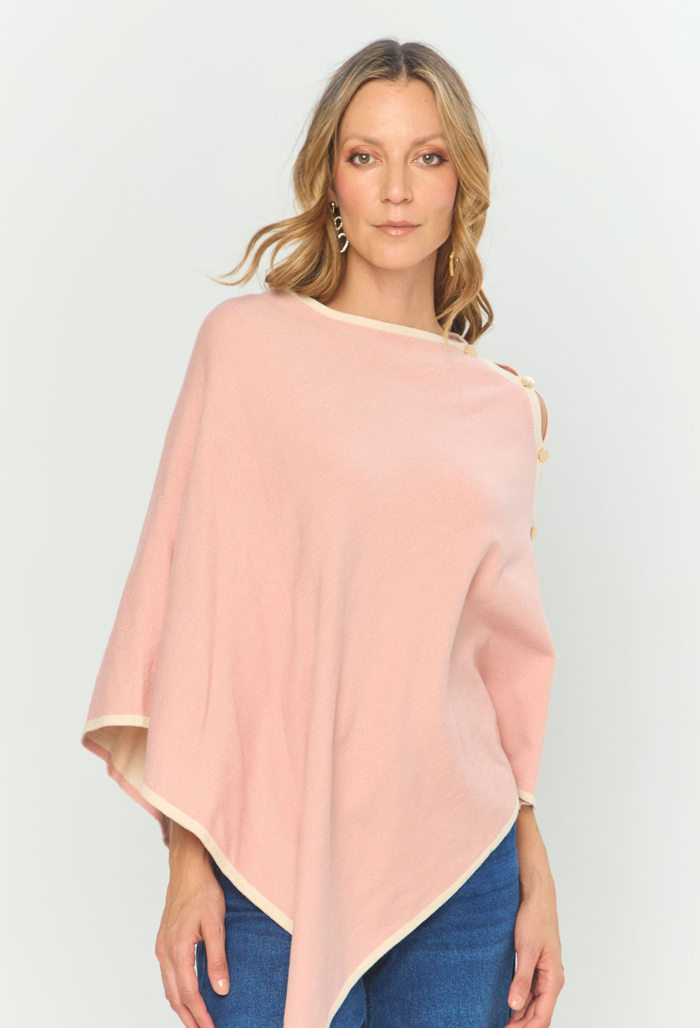 Poncho Unicolor - Outlet BYBLA Colombia